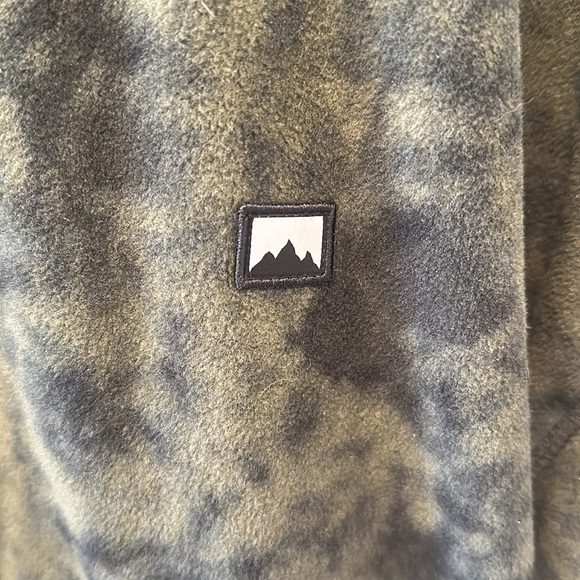 MONTEC ECHO W Fleece Sweater Green Tie Dye Camo - Picture 2 of 2